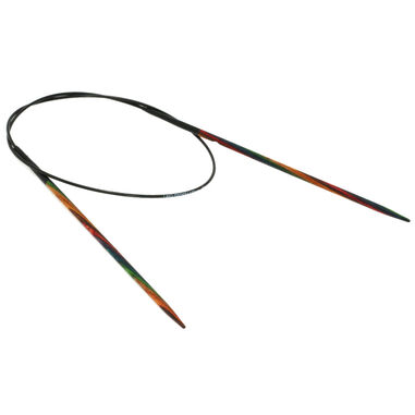 Lana Grossa Circular knitting needle design-wood multicolor 3mm/60cm