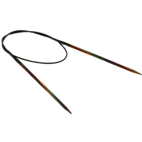 Lana Grossa Circular knitting needle design-wood multicolor 3,5mm/60cm