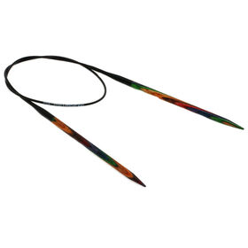 Lana Grossa Circular knitting needle design-wood color 5mm/60cm