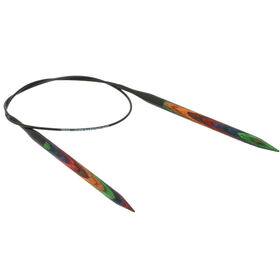 Lana Grossa Circular knitting needle design-wood color 6,5mm/60cm