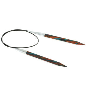 Lana Grossa Circular knitting needle design-wood color 7mm/60cm