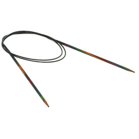 Lana Grossa Circular knitting needle design-wood multicolor 3mm/80cm