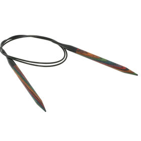 Lana Grossa Circular knitting needle design-wood color 7mm/80cm