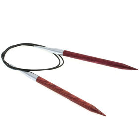 Lana Grossa Circular knitting needle design-wood color 8mm/80cm