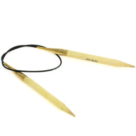 Lana Grossa Circular knitting needle bamboo size10mm/60cm