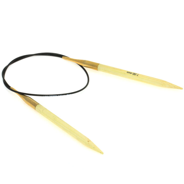 Lana Grossa Circular knitting needle bamboo 7mm/60cm