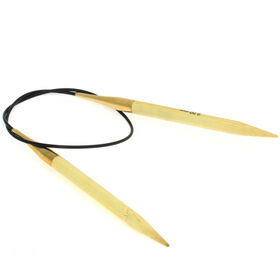 Lana Grossa Circular knitting needle bamboo 9mm/60cm