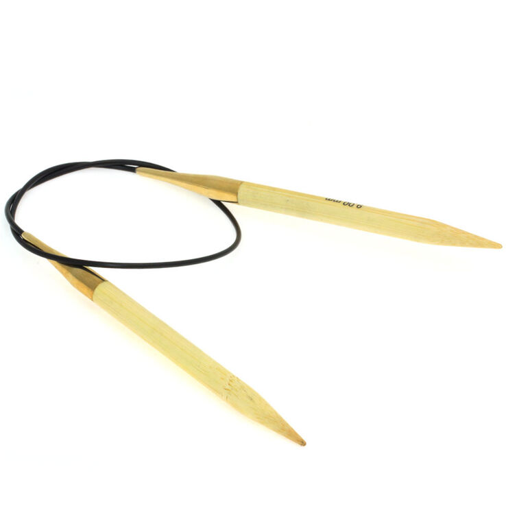 Lana Grossa Circular knitting needle bamboo 9mm/60cm