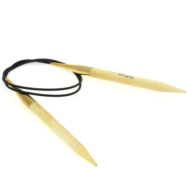 Lana Grossa Circular knitting needle bamboo size10mm/80cm