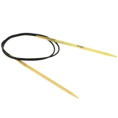 Lana Grossa Circular knitting needle bamboo 4mm/80cm