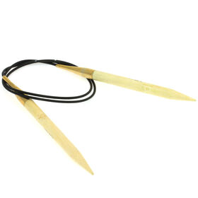 Lana Grossa Circular knitting needle bamboo 9mm/80cm