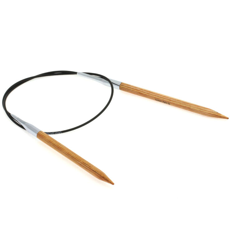 Lana Grossa Circular knitting needle design-wood natural 6mm/60cm