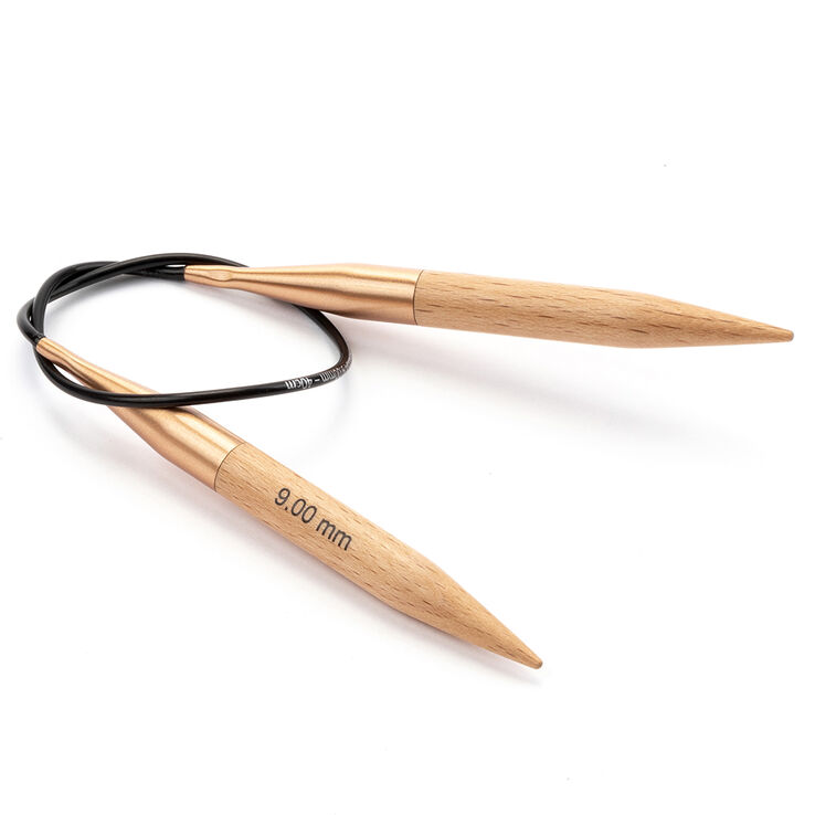 Lana Grossa Circular knitting needle beech 9mm/40cm
