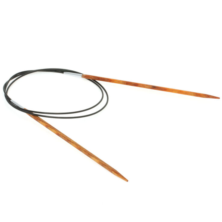 Lana Grossa Circular knitting needle design-wood Quattro S, 3,5mm/80cm