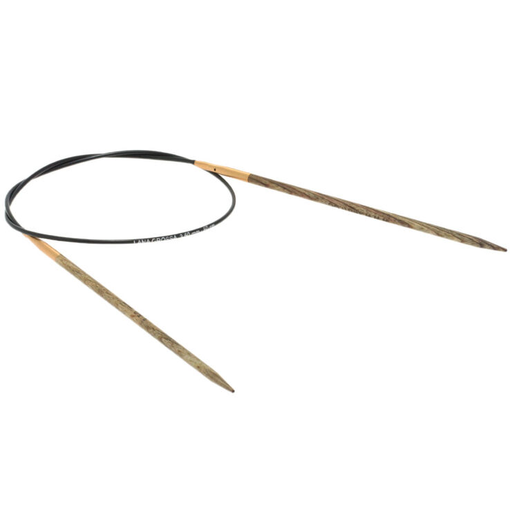 Lana Grossa Circular knitting needle design-wood Signal 3,5mm/60cm