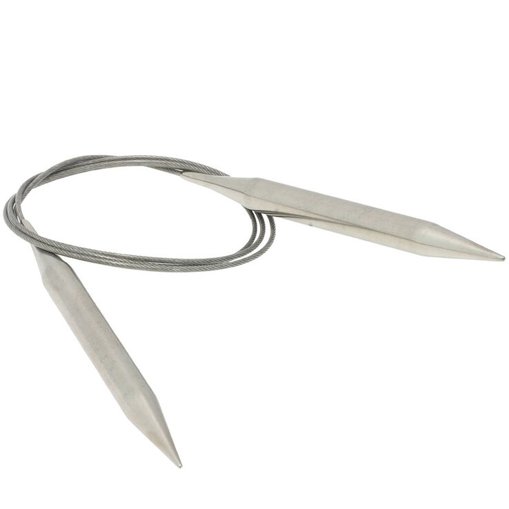 Lana Grossa Circular knitting needle stainless steel 10mm/100cm