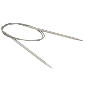 Lana Grossa Circular knitting needle stainless steel 4,5mm/100cm