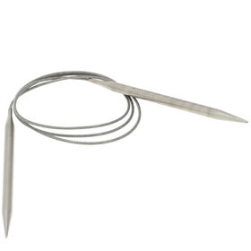 Lana Grossa Circular knitting needle stainless steel 6mm/100cm