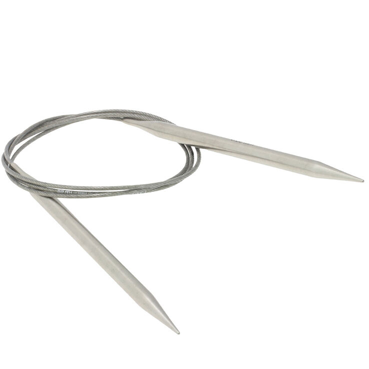 Lana Grossa Circular knitting needle stainless steel 6,5mm/100cm