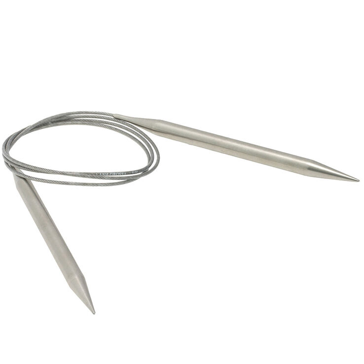 Lana Grossa Circular knitting needle stainless steel 8mm/100cm