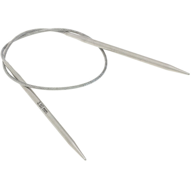 Lana Grossa Circular knitting needle stainless steel 3,5mm/40cm