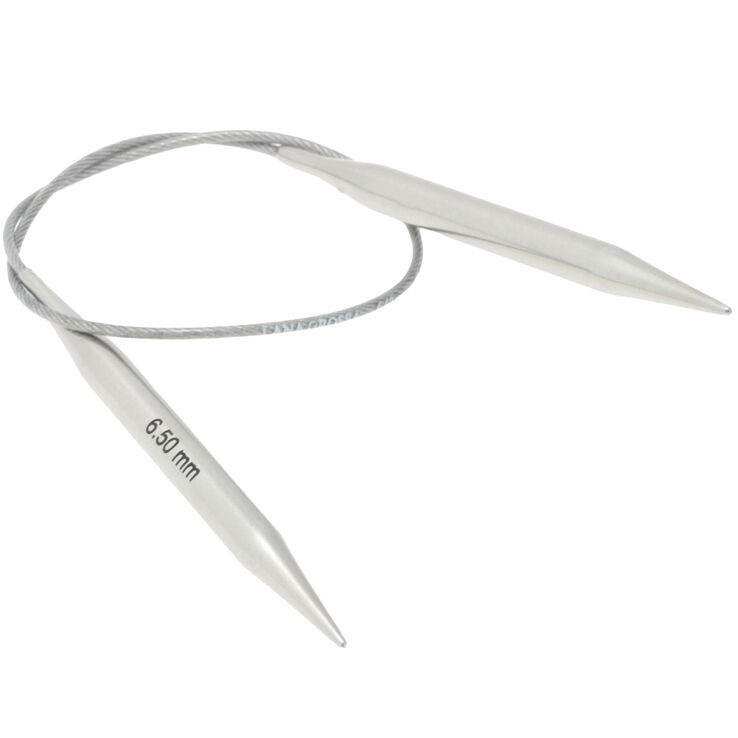 Lana Grossa Circular knitting needle stainless steel 6,5mm/40cm