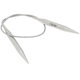 Lana Grossa Circular knitting needle stainless steel 7mm/40cm
