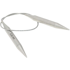 Lana Grossa Circular knitting needle stainless steel 9mm/40cm