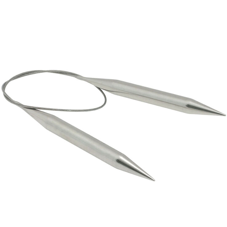 Lana Grossa Circular knitting needle stainless steel 12mm/60cm
