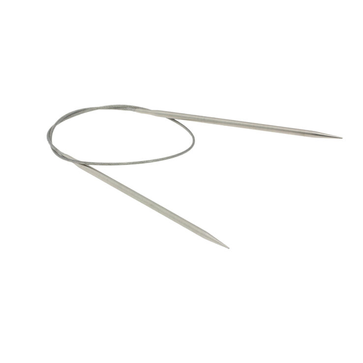 Lana Grossa Circular knitting needle stainless steel 4mm/60cm