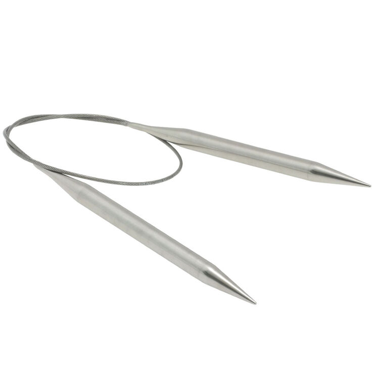Lana Grossa Circular knitting needle stainless steel 9mm/60cm