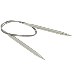 Lana Grossa Circular knitting needle stainless steel 7mm/80cm