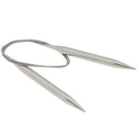 Lana Grossa Circular knitting needle stainless steel 9mm/80cm