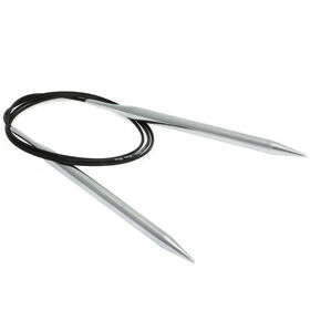 Lana Grossa Circular knitting needle brass 7mm/100cm