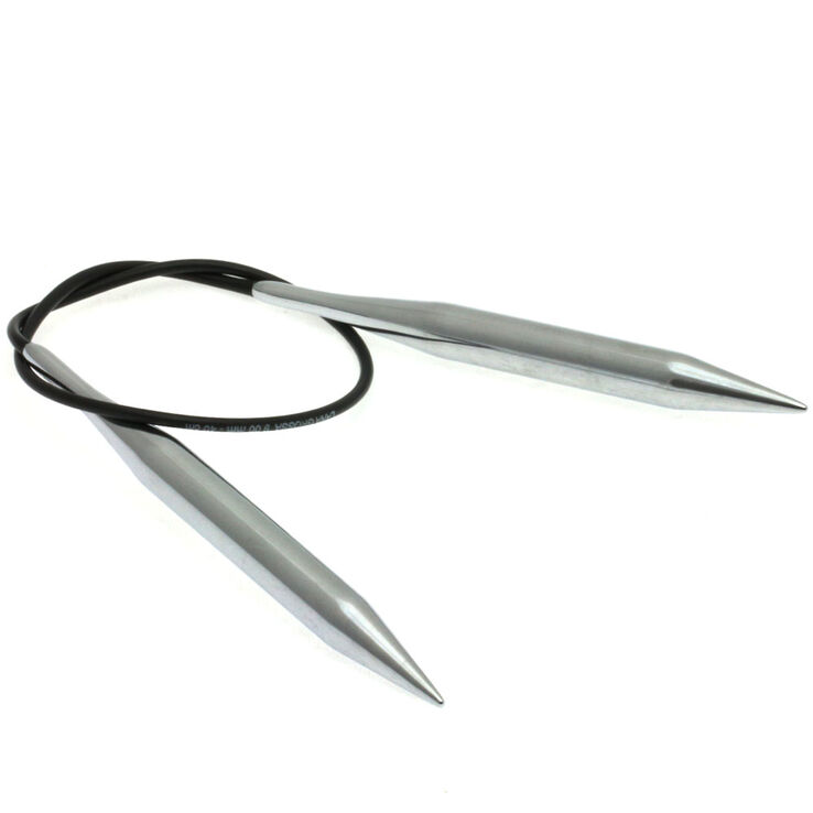 Lana Grossa Circular knitting needle brass 9mm/40cm