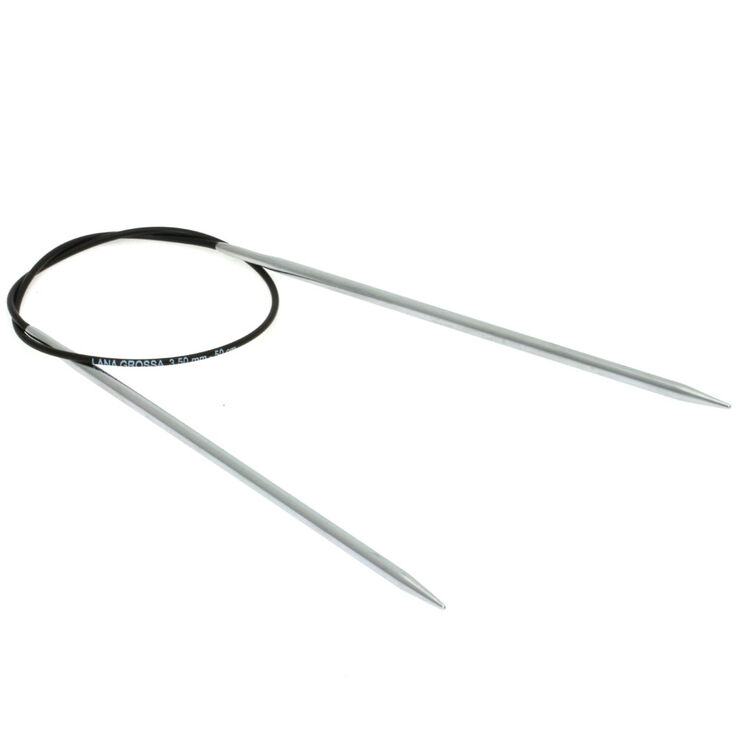 Lana Grossa Circular knitting needle brass 3,5mm/50cm