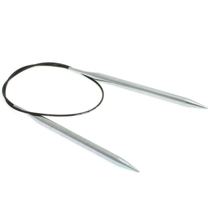 Lana Grossa Circular knitting needle brass 7mm/60cm