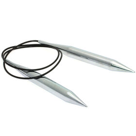 Lana Grossa Circular knitting needle brass size15mm/80cm
