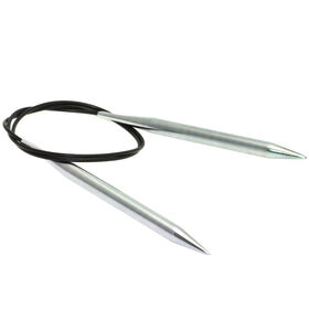 Lana Grossa Circular knitting needle brass 9mm/80cm