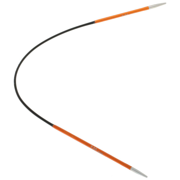 Lana Grossa Circular knitting needle aluminum rainbow 2mm/25cm