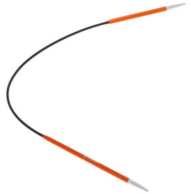 Lana Grossa Circular knitting needle aluminum rainbow 2,5mm/25cm