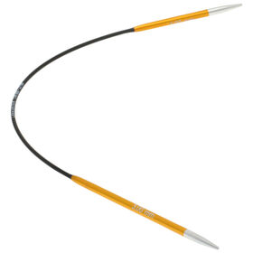 Lana Grossa Circular knitting needle aluminum rainbow 3mm/25cm