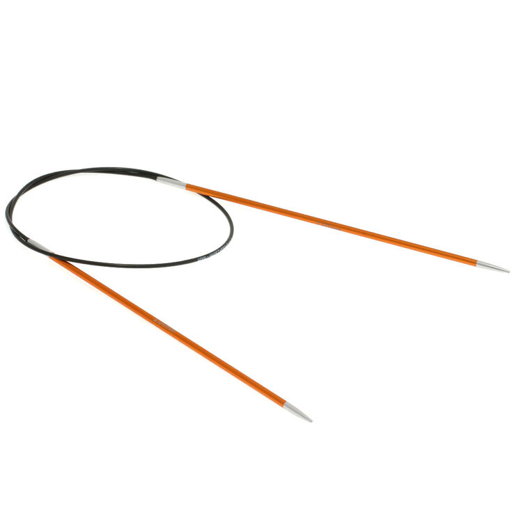 Lana Grossa Circular knitting needle aluminum Rainbow 2,5mm/60cm