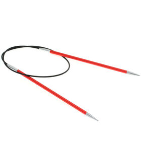 Lana Grossa Circular knitting needle aluminum Rainbow 4mm/40cm