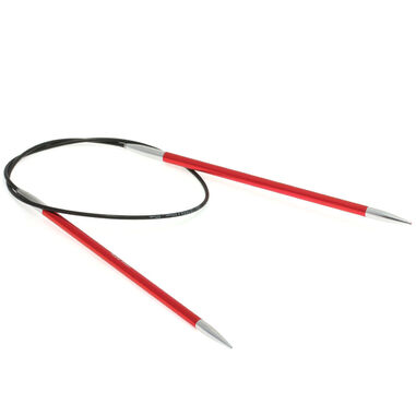 Lana Grossa Circular knitting needle aluminum Rainbow 4,5mm/60cm