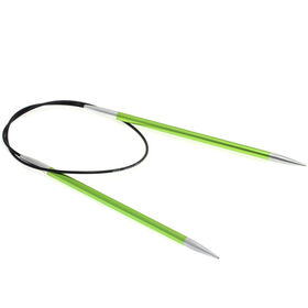 Lana Grossa Circular knitting needle aluminum Rainbow 5mm/40cm