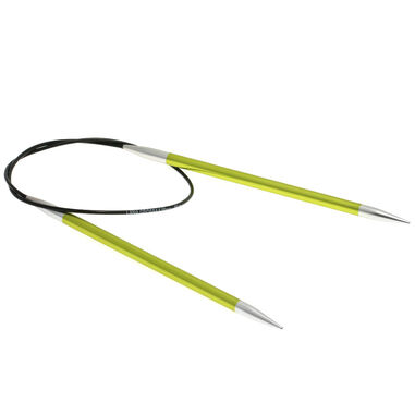 Lana Grossa Circular knitting needle aluminum Rainbow 5,5mm/40cm