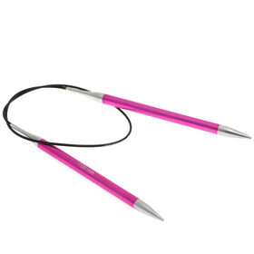 Lana Grossa Circular knitting needle aluminum Rainbow 7mm/40cm
