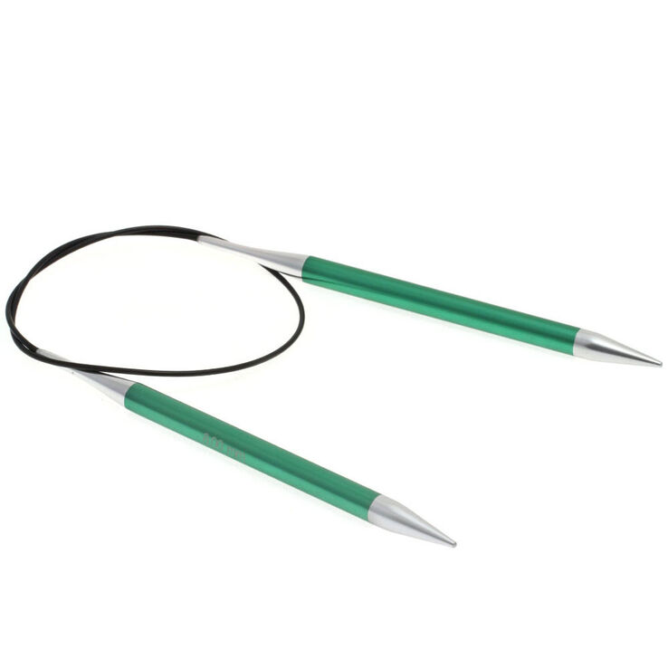 Lana Grossa Circular knitting needle aluminum Rainbow 8mm/60cm