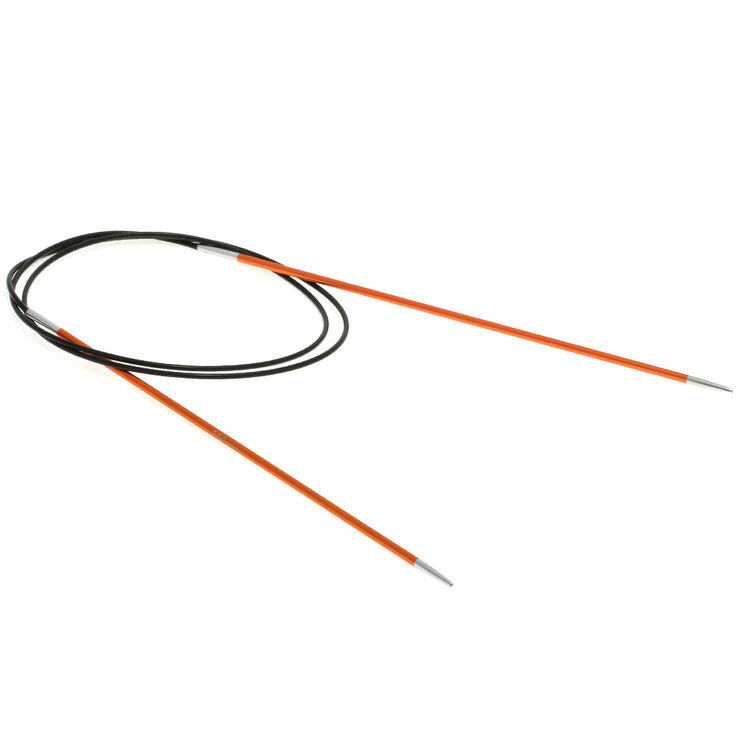 Lana Grossa Circular knitting needle aluminum Rainbow 2mm/100cm